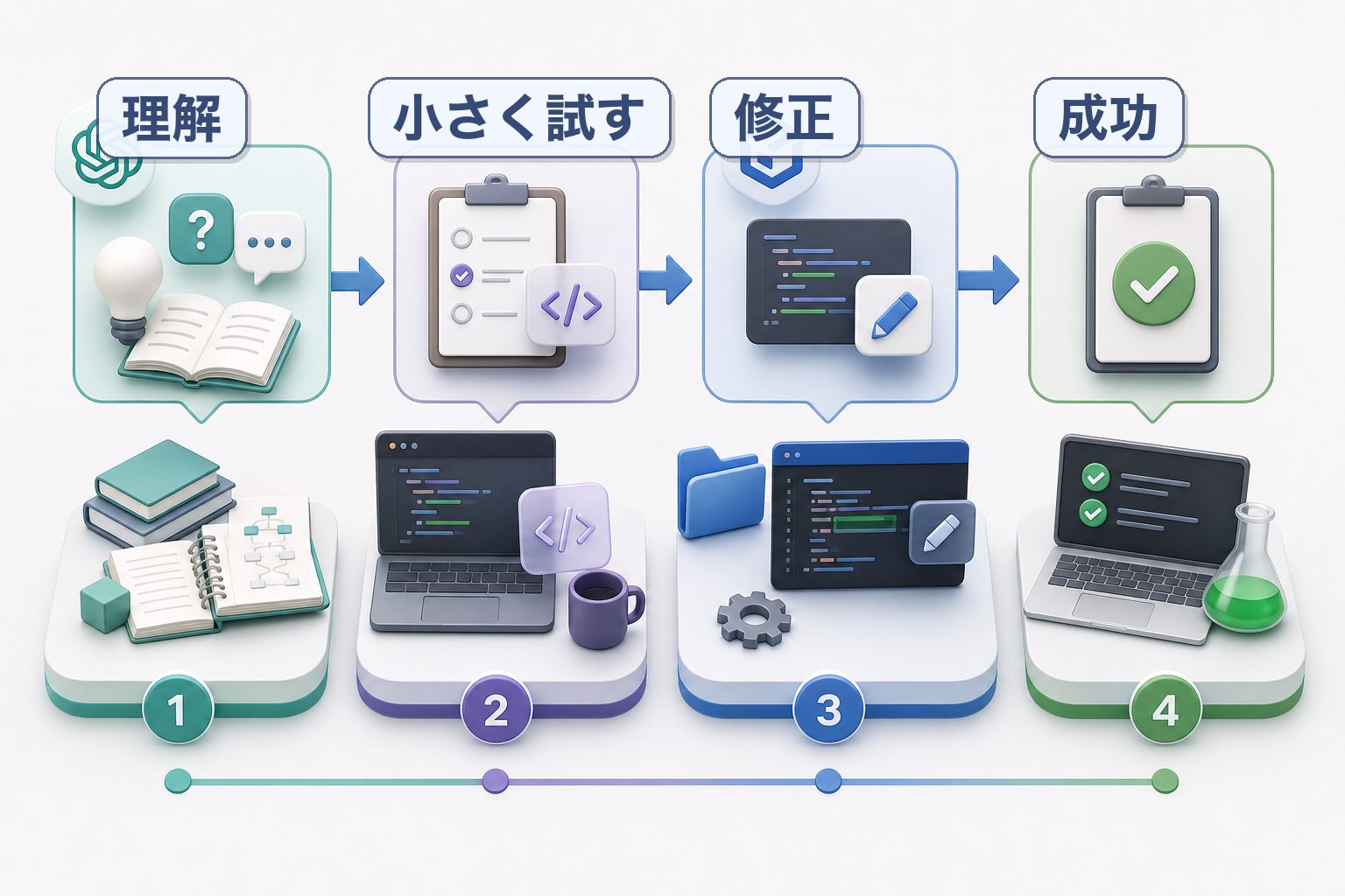 初心者はどちらから使うべきかのイメージ